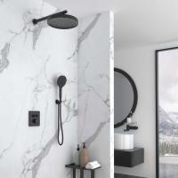 Душевой комплект Inspire VSFW-3I21MT2MB встраиваемый, термостатический, двухрежимный, черный