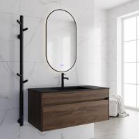 База под раковину Chiara 1000 подвесная, 1 выкатной ящик soft-close, C.Oak