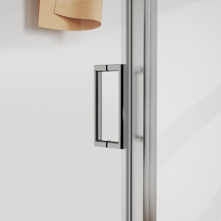 Душевой уголок City VSR-5CT9011CL, 1100*900, хром, стекло прозрачное 