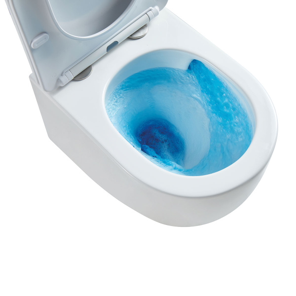 Унитаз подвесной Globo VT1-52T Tornado, цвет белый, ультратонкое soft-close сиденье