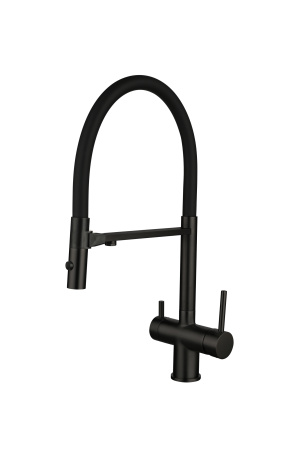 Смеситель для кухни Vincea VKF-120MB, черный