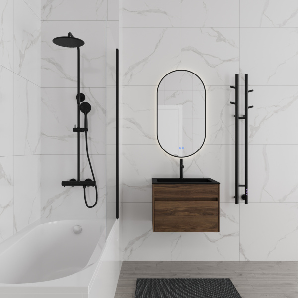 Ванна акриловая Vincea VBT-2B150-LG с ножками 1500*700*480, пристенная, цвет белый