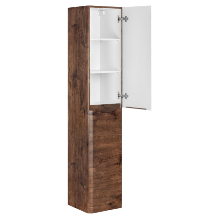Шкаф Паола (Paola) VSC-2P170RW-R подвесной, 1700*350*350, Темное дерево (R.Wood), правый