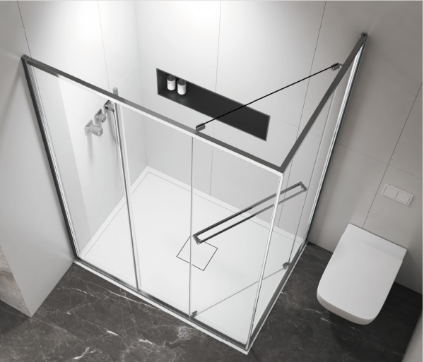 Душевой уголок Tesi VSRW-7TS9012CL, 1200*900, хром, стекло прозрачное Душевой уголок Tesi VSRW-7TS9012CL, 1200*900, хром, стекло прозрачное