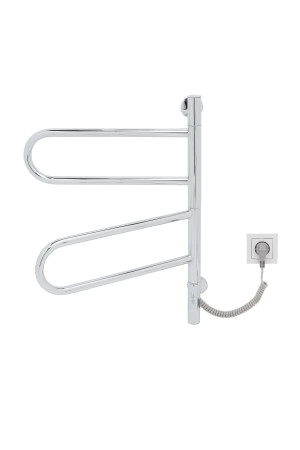 Полотенцесушитель электрический Vincea VTD-1R1CE 44x60, хром, таймер