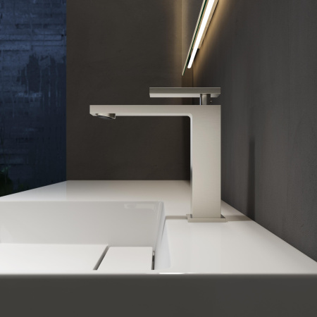 Смеситель для раковины Dice VBF-2DS1BN однорычажный, сатин