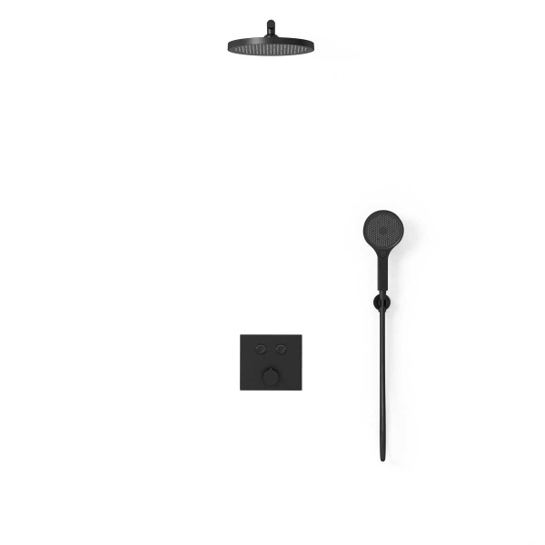 Душевой комплект VSFW-4212MB встраиваемый, двухрежимный, черный