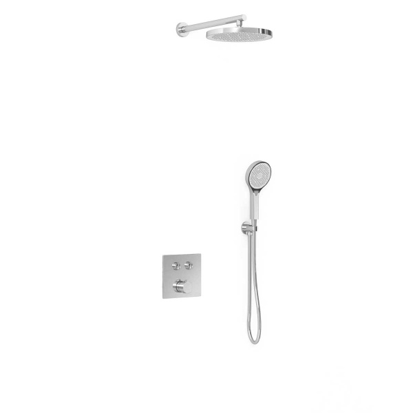 Душевой комплект VSFW-4212CH встраиваемый, двухрежимный, хром