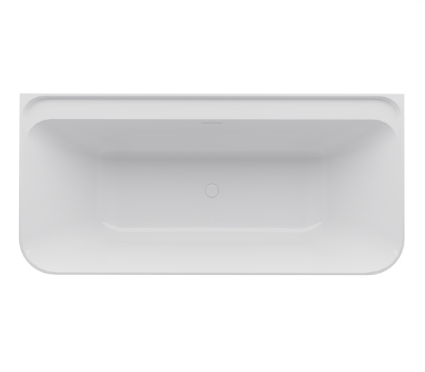 Ванна акриловая Vincea VBT-702-1700, 1700*800*585, цвет белый, щелевой перелив, слив белый