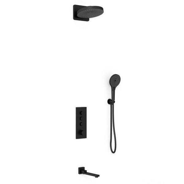 Душевой комплект Inspire VSFW-433TI1MB встраиваемый, черный