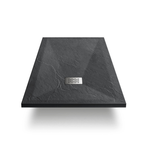 Поддон для душа из искусственного камня  VST-4SR8010A,1000*800*25, антрацит Поддон для душа из искусственного камня  VST-4SR8010A,1000*800*25, антрацит