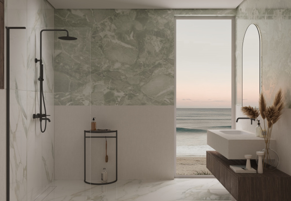 Душевая стойка Villa VSFS-1VL1MB с изливом, 25см верх. душ из нерж. стали, черный