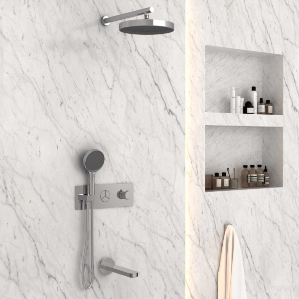 Душевой комплект Inspire VSFW-432TI3CH встраиваемый, хром