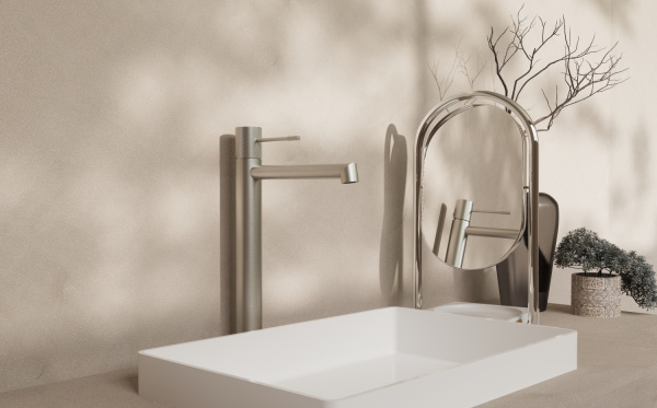 Смеситель для раковины Desire VBF-1D2BN однорычажный, брашированный никель Смеситель для раковины Desire VBF-1D2BN однорычажный, брашированный никель