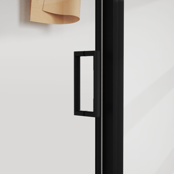 Душевой уголок City VSR-5CT9012CLB, 1200*900, черный, стекло прозрачное  Душевой уголок City VSR-5CT9012CLB, 1200*900, черный, стекло прозрачное