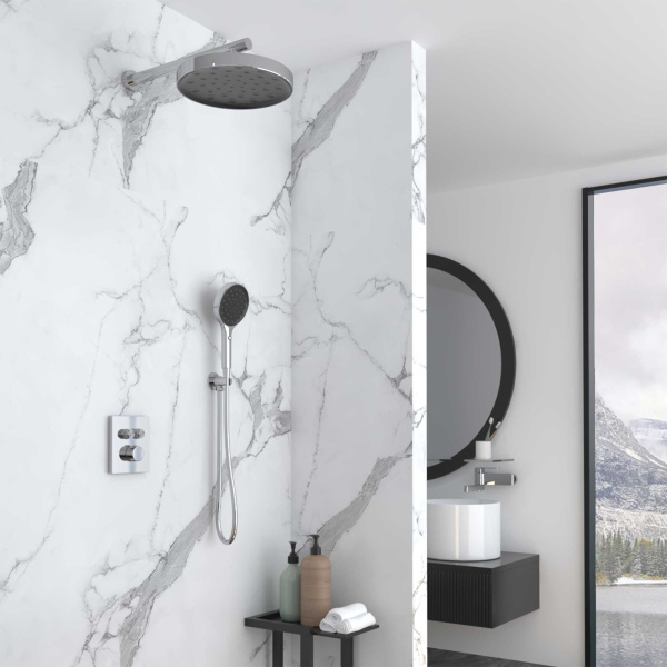 Душевой комплект Inspire VSFW-3I21MT2CH встраиваемый, термостатический, двухрежимный, хром