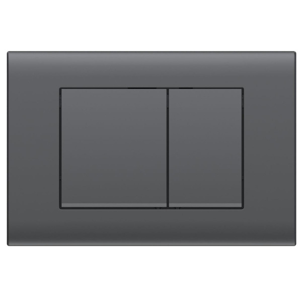 Кнопка смыва Vincea VFP-001GM, цвет вороненая сталь