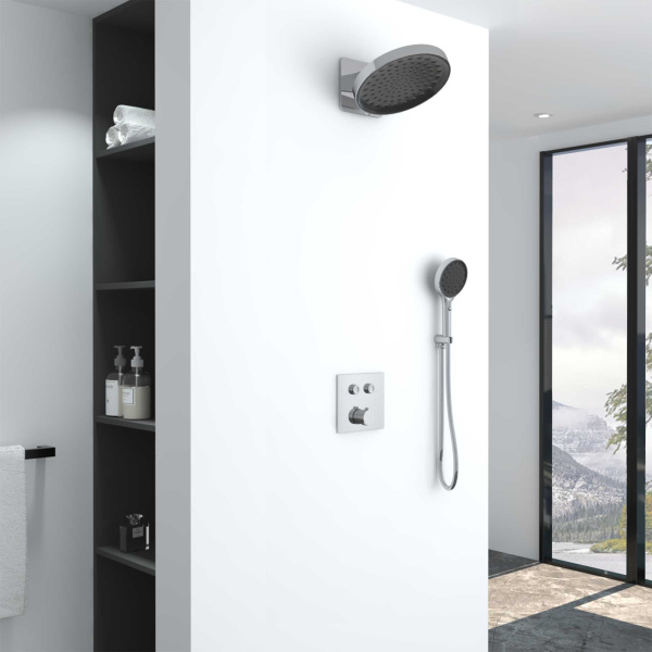 Душевой комплект Inspire VSFW-421I3CH встраиваемый, двухрежимный, хром