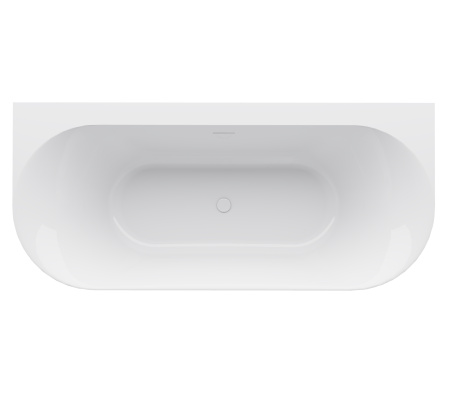 Ванна акриловая Vincea VBT-703-1800, 1800*800*585, цвет белый, щелевой перелив, слив белый