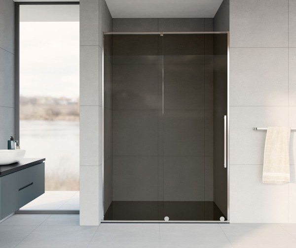 Душевая дверь Arno VPS-1A120CG, 1200, хром, стекло тонированное