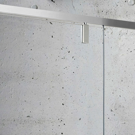 Душевой уголок Слим (Slim) VPR-2SL9090CL, 900*900, хром, стекло прозрачное