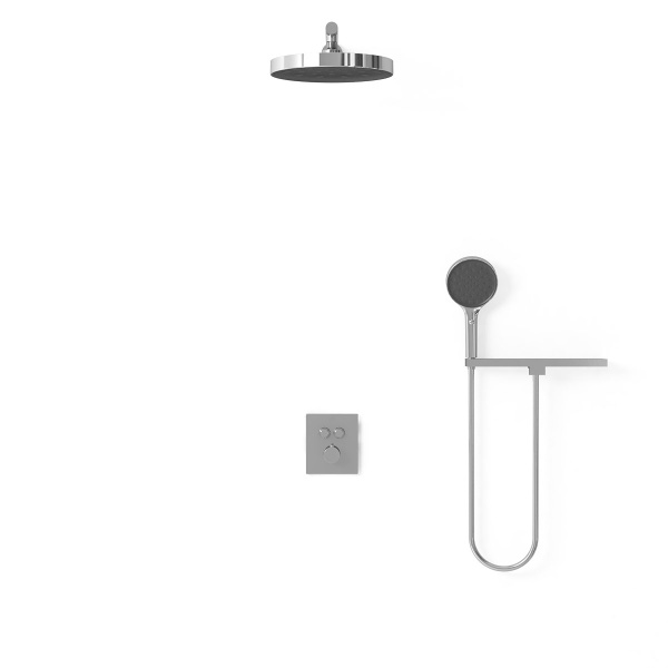 Душевой комплект Inspire VSFW-3I21T2RCH встраиваемый, термостатический, двухрежимный, хром