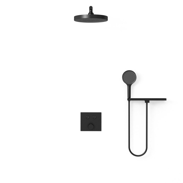 Душевой комплект Inspire VSFW-4I212RMB встраиваемый, двухрежимный, черный