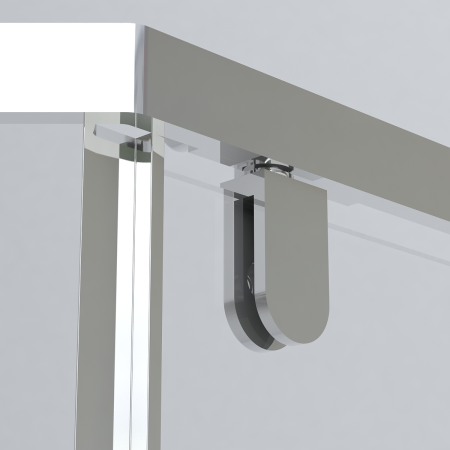 Душевой уголок Stresa VSP-1S100CL, 1000*1000, хром, стекло прозрачное 