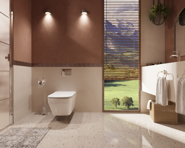 Унитаз подвесной Edge VT1-38T Tornado, цвет белый, ультратонкое сиденье soft-close