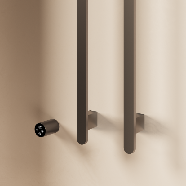 Полотенцесушитель электрический Vincea VTD-2VT1GM, вороненая сталь, таймер