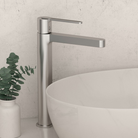 Смеситель для раковины Рондо (Rondo) VBF-1R2CH однорычажный, хром