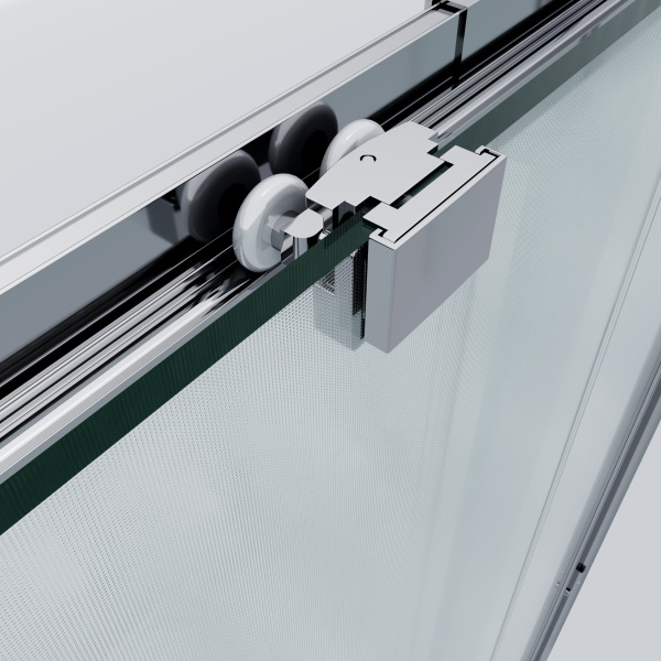 Душевая дверь Rapid-N VDS-3RN11/12MT, хром, стекло текстурное