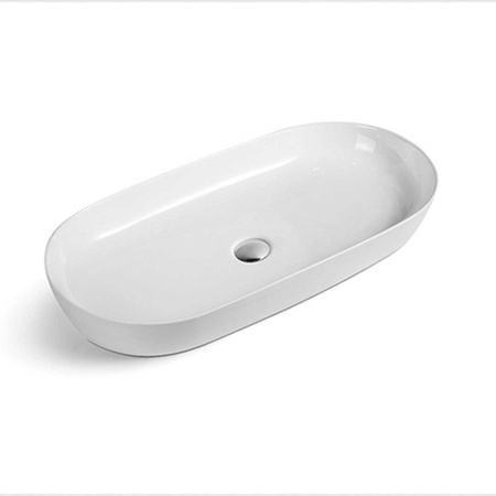 Раковина керамическая Vincea VBS-114, 800*400*135, цвет белый