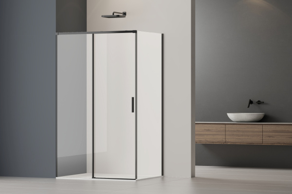 Душевой уголок Soft 2 VSR-3SO29013CLB, 1300*900, черный, стекло прозрачное Душевой уголок Soft 2 VSR-3SO29013CLB, 1300*900, черный, стекло прозрачное