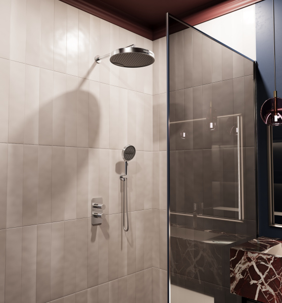 Душевой комплект Domus VSFW-5DM0CH встраиваемый, 2 режима, хром