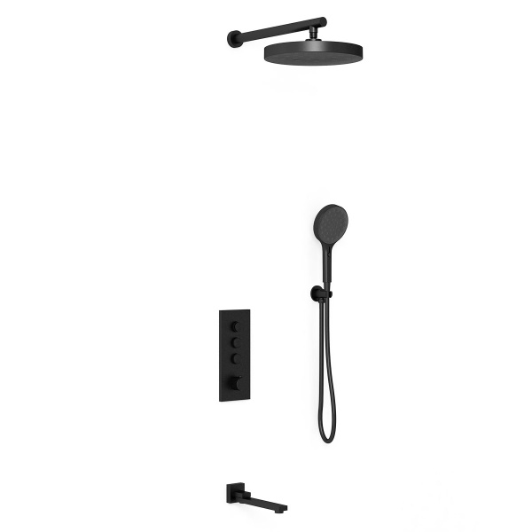 Душевой комплект Inspire VSFW-433TI2MB встраиваемый, черный