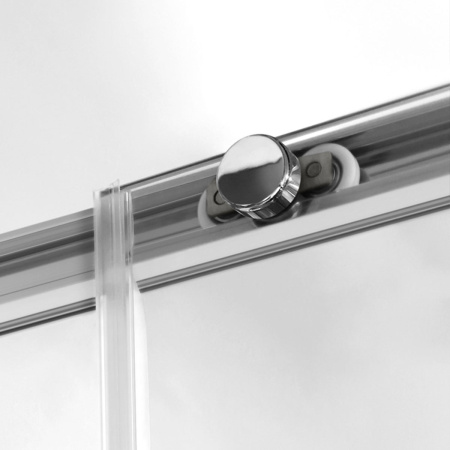 Душевая дверь Слим-У (Slim-U) VDS-2SU110CL, 1100, хром, стекло прозрачное