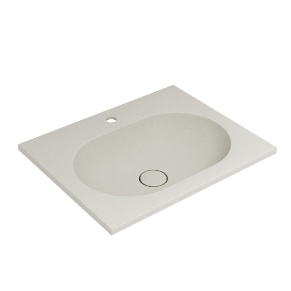 Раковина VCB-4H600J из кварца, цвет жасмин