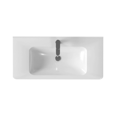 Раковина VCB-2VP100W из искусственного камня, цвет белый