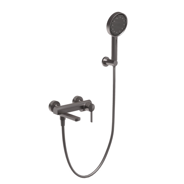 Смеситель для ванны ТГ (TG) VTFW-5TG2GM, вороненая сталь