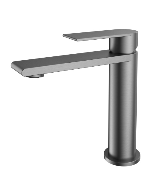 Смеситель для раковины Vogue (SS) VBF-2VS1GM однорычажный, вороненая сталь