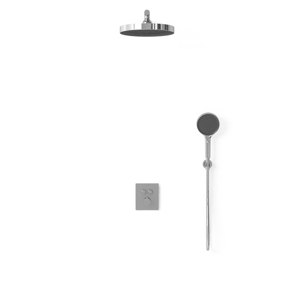 Душевой комплект Inspire VSFW-3I21T2CH встраиваемый, термостатический, двухрежимный, хром