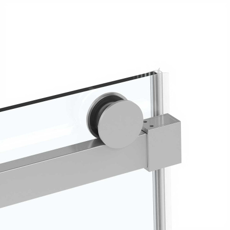 Душевой уголок Комо Софт (Como Soft) VSR-1CS1013CL, 1300*1000, хром, стекло прозрачное