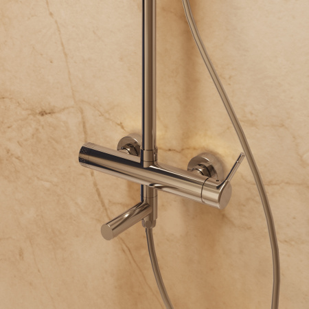 Душевая стойка Феерие (Feerie) VSFS-5FE1CH с изливом, хром