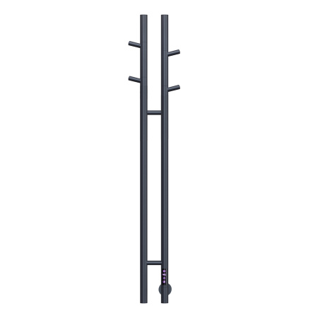 Полотенцесушитель электрический Vincea VTD-1D2GE 25х130, графит, таймер
