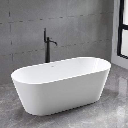 Ванна акриловая Vincea VBT-4291-1700, 1700*800*580, цвет белый, щелевой перелив