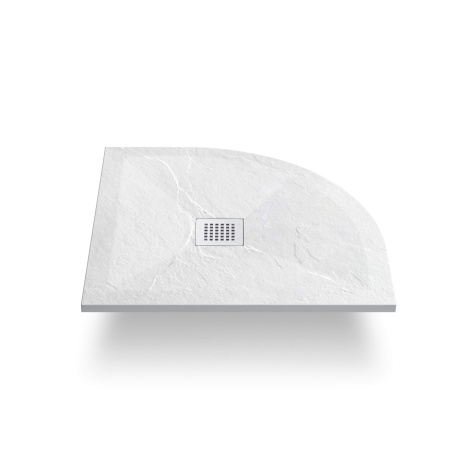 из искусственного камня  VST-4SQ9012W-L,1200*900*25, белый матовый, левый