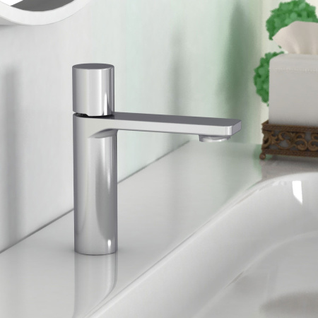 Смеситель для раковины Вог (Vogue) VBF-4V3CH, хром