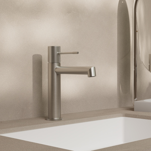 Смеситель для раковины Desire VBF-1D1BN однорычажный, брашированный никель