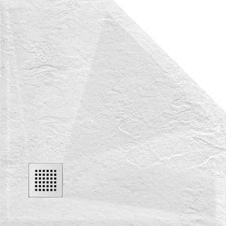 Поддон для душа из искусственного камня VST-4SP9090W, 900*900*25, белый матовый